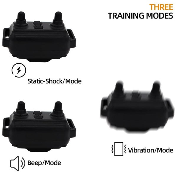 BARKAHOLICS® BH776R Remote Dog Training Shock Collar 1-3 Dogs 800m S/M/L - BARKAHOLICS®