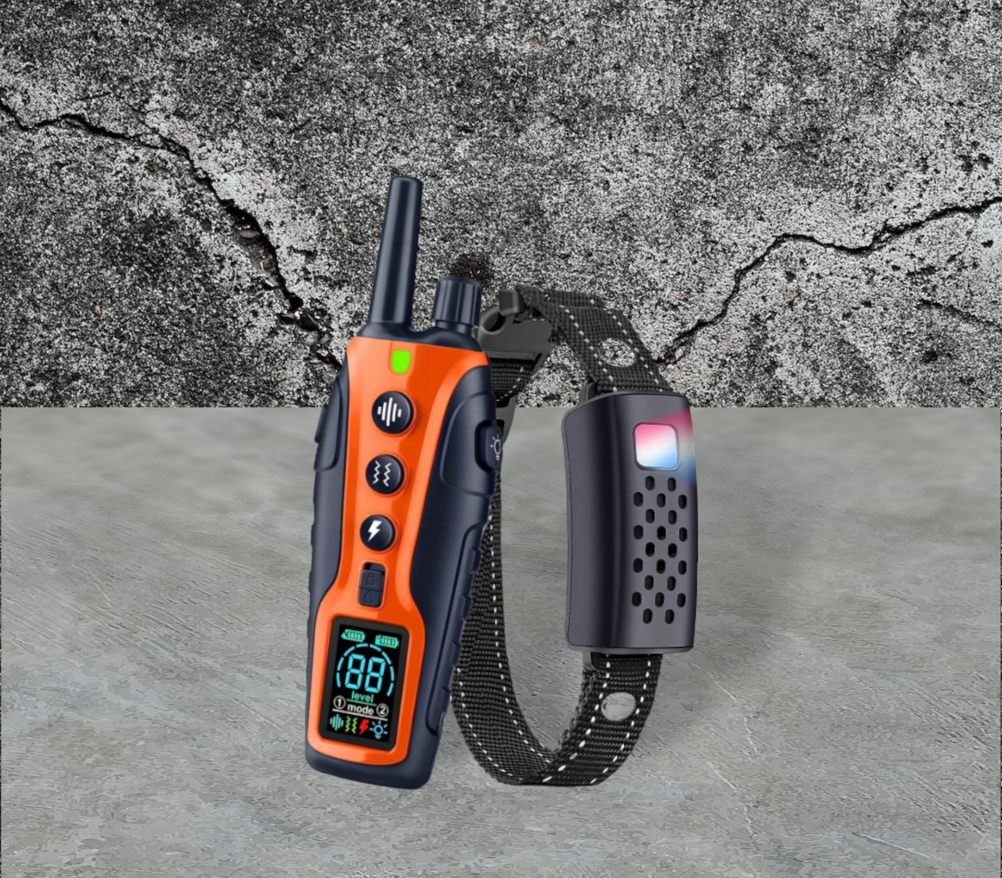 BARKAHOLICS® RS3 Remote Dog Training Shock Collar 1-2 Dogs 1200m S/M/L - BARKAHOLICS®