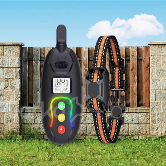 BARKAHOLICS® RS1 Remote Dog Training Shock Collar 1-2 Dogs 350m S/M/L