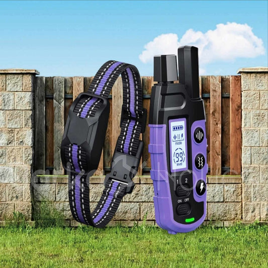 BARKAHOLICS® RS2 Remote Dog Training Shock Collar 1-2 Dogs 1000m S/M/L