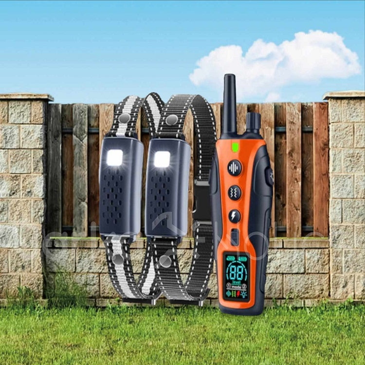 RS3 Remote Dog Training Collar 1-2 Dogs 1200m