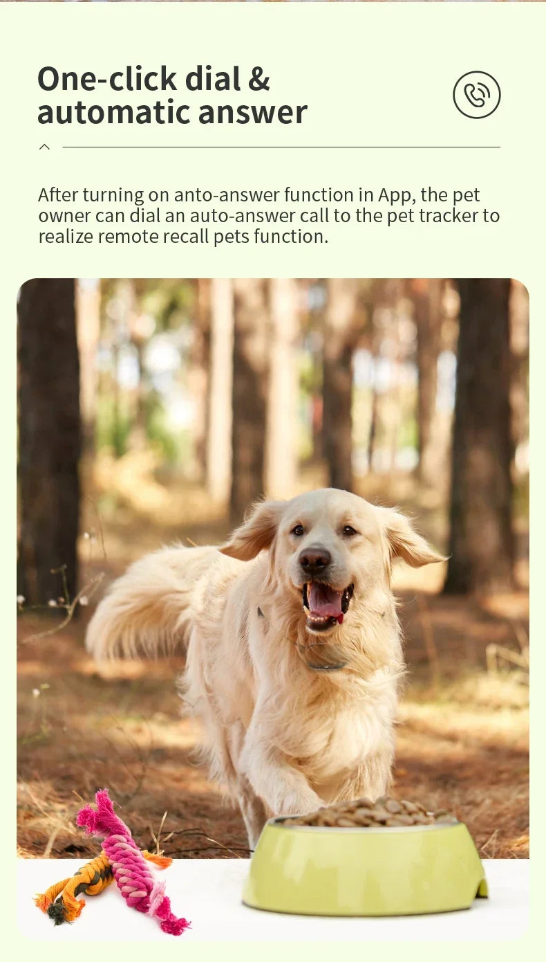 MediTrackGPS® 4G LTE Pet GPS Tracker Collar for Dogs MT41 - BARKAHOLICS®