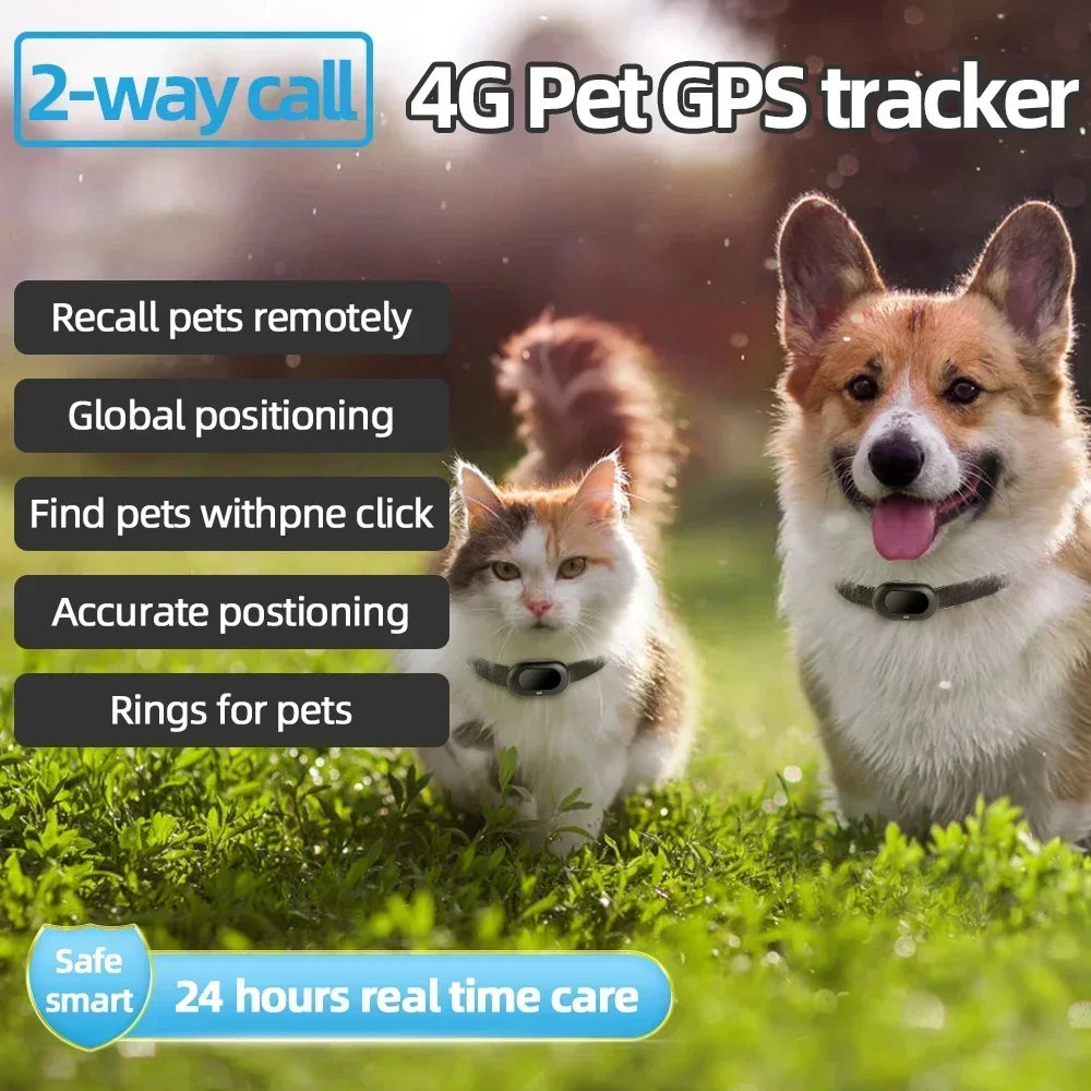 MediTrackGPS® 4G LTE Pet GPS Tracker Collar for Dogs MT41 - BARKAHOLICS®