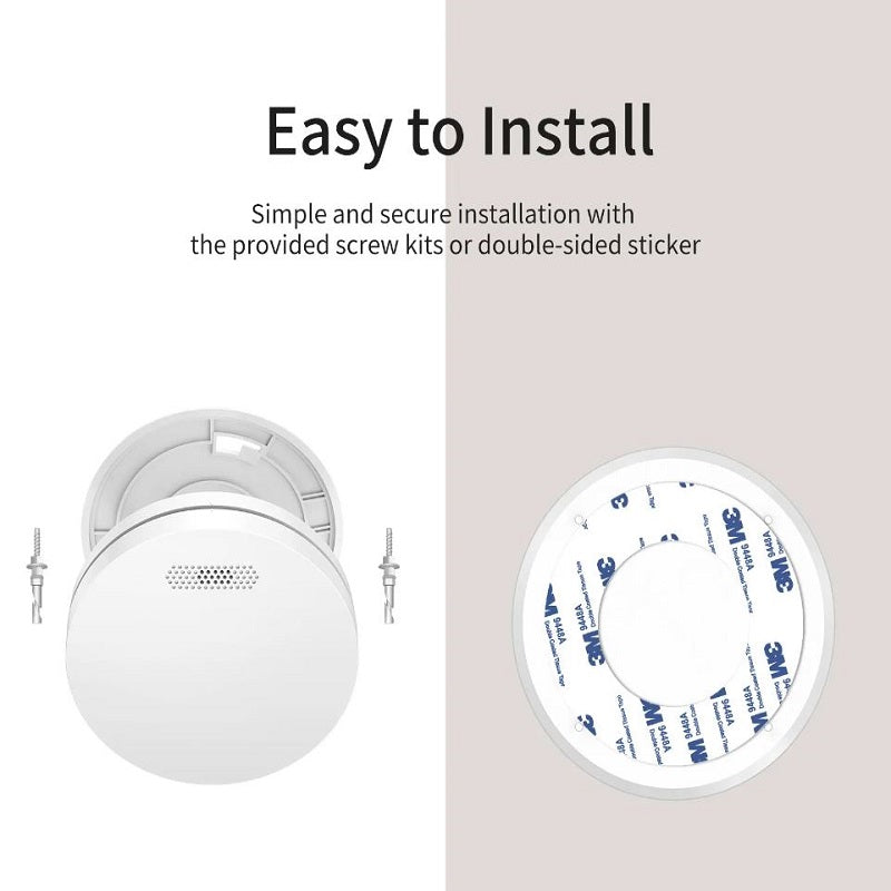 Wireless Interconnected Photoelectric Smoke Alarms with Free Remote Control - BARKAHOLICS®