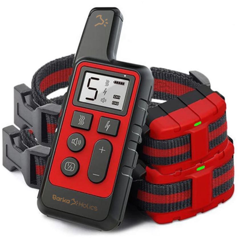 Remote Dog Training E-Collar BH150R 500m Rechargeable Waterproof 1-2 Dogs - BARKAHOLICS®