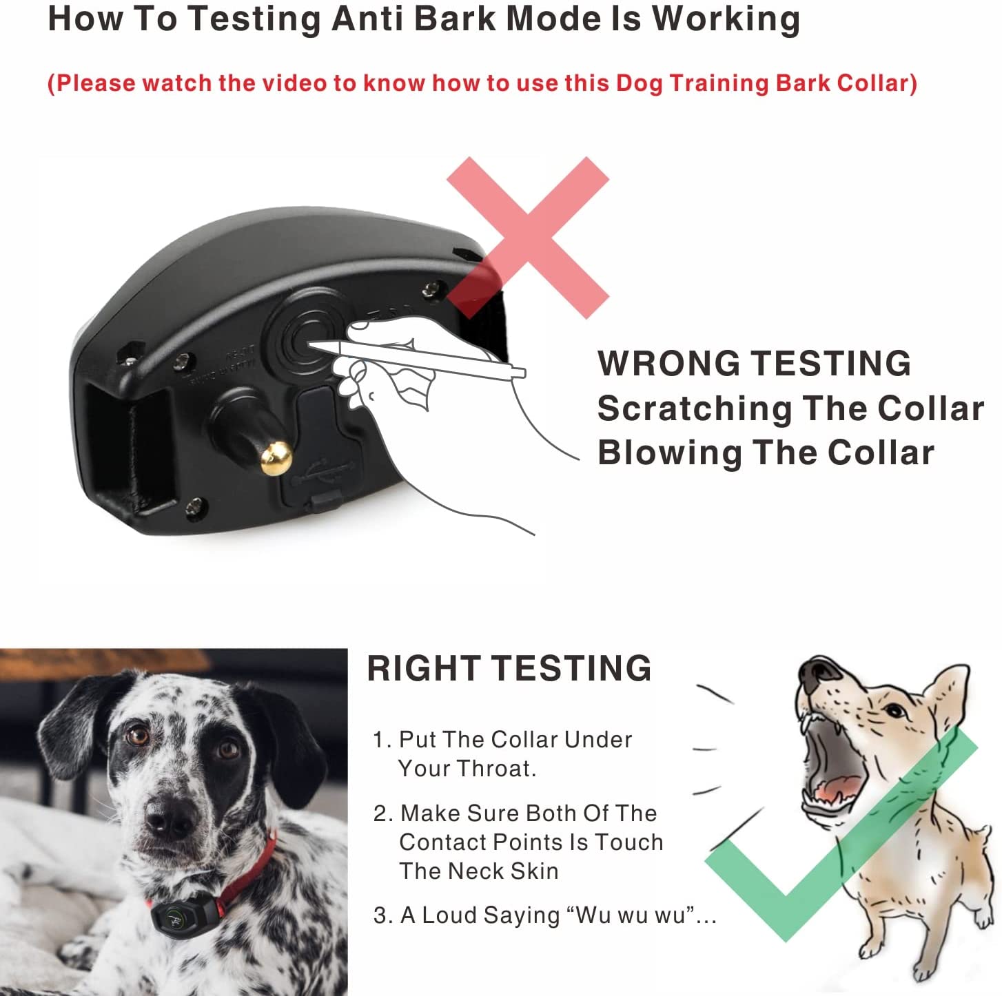 BARKAHOLICS® BH400R 2-in-1 Remote Trainer Bark Control Collar 1-2 Dogs 400m S/M/L - BARKAHOLICS®